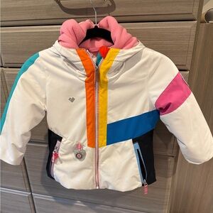 Obermeyer Light Pink girls snow and ski Jacket